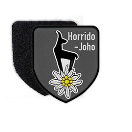 Copytec #23767 Horrido Joho Gams Alps Edelweiss Mountain Hunter German Armed Forces Patch Mountaineers BW Badge Velcro
