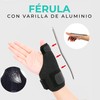 SEVEN MINE Férula para Pulgar Corta con Varilla de Aluminio