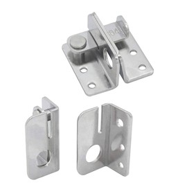 All-Pie Pack of 2 Hasp Lock Security Hasp Shed Lock Hasp Masterlock Hasp and Staple Small Hasp and Clasp-Silver