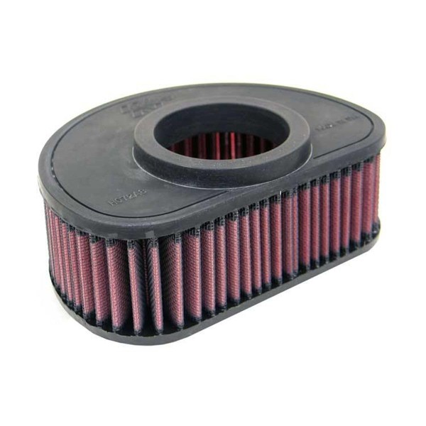 K&N KA-1603 Motorrad Tauschluftfilter, Rot