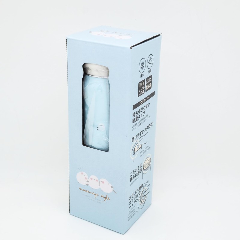 OSK SBR-480B Water Bottle, Lightweight, Cold Insulation, Heat Retention, Direct