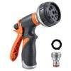 Garden Hose Nozzle Sprayer Heavy Duty Metal Spray Nozzles 8