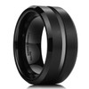 King Will Tungsten Carbide Wedding Band Ring for Men -10mm