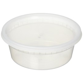 Reditainer 8 oz. Deli Food Containers w/Lids - Pack of 40 - Food Storage