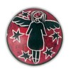 Worry Stone "Kraft" Soapstone Red Guardian Angel Approx. 4.5 cm