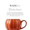 Wade WA976005ORA Set of 2 Pumpkin Shaped Mugs with Smooth
