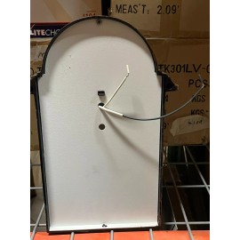 DINICO 1-Ligh Outdoor Lantern Pendant D81462AC Bronze and White M106 NEW L17