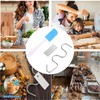 WADY Peanut Butter Stirrer and Scraper, Stainless Steel Peanut Butter
