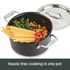 All-Clad HA1 Hard Anodized Nonstick Stockpot, Multi-Pot with Strainer 6