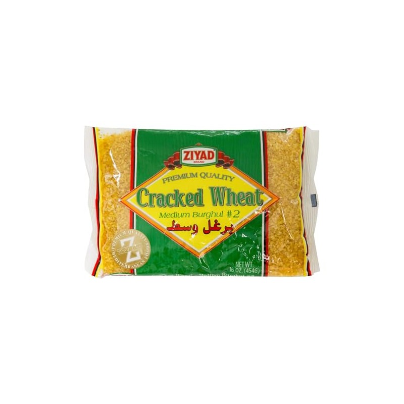 Ziyad Cracked Wheat Number 2 Medium Bulgur, Bread Filler Perfect