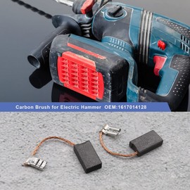 SING F LTD 5x10x17.2mm Carbon Brush Compatible with Bosch 11222EVSG 1617014128 Rotary Hammer Karcher 66102100 K2 K201 K205 2Pairs