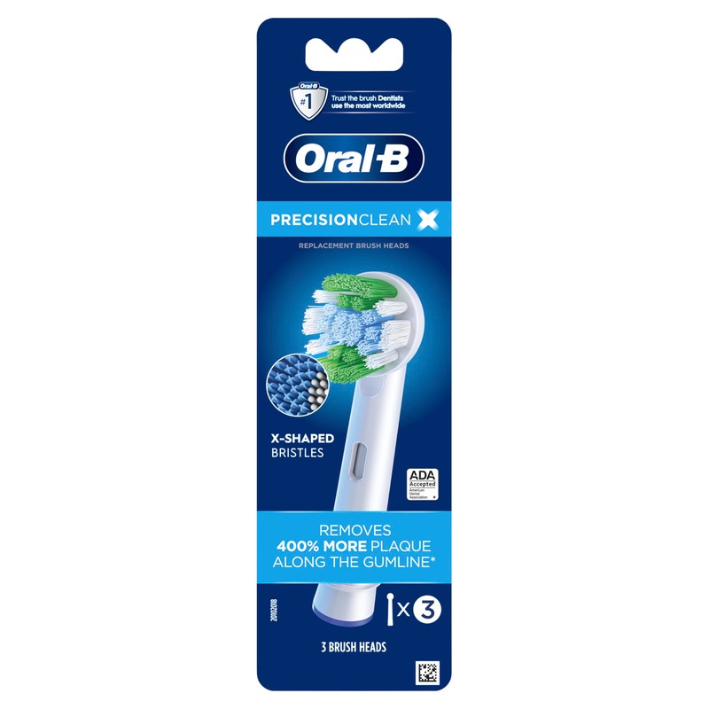 Precision Clean X-Filament Replacement Brush Heads, 3 Count