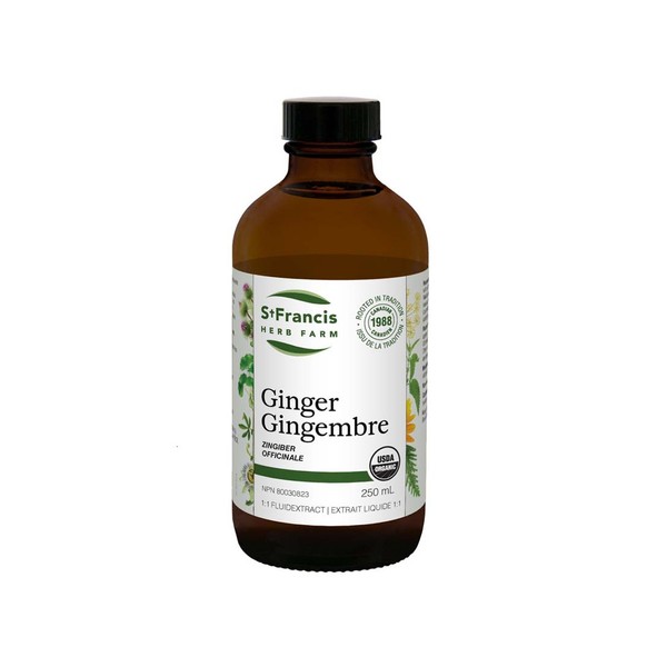 St. Francis Herb Farm Ginger (1:1 FluidExtract) 250 mL