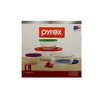 Pyrex 8-piece 100 Years Glass Mixing Bowl Set (Limited Edition)
