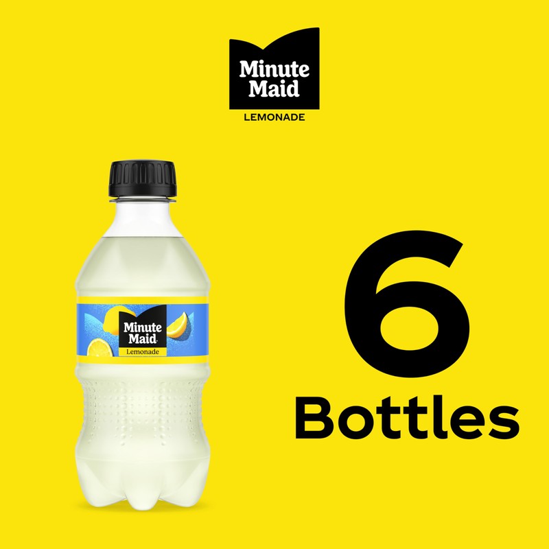 Minute Maid Lemonade PET, 12 fl oz, 6 Pack