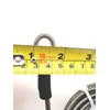 LORADAR 4mm Thick（5/32"） 7FT,15FT,30FT Braided Steel Coated Thin Security Cable