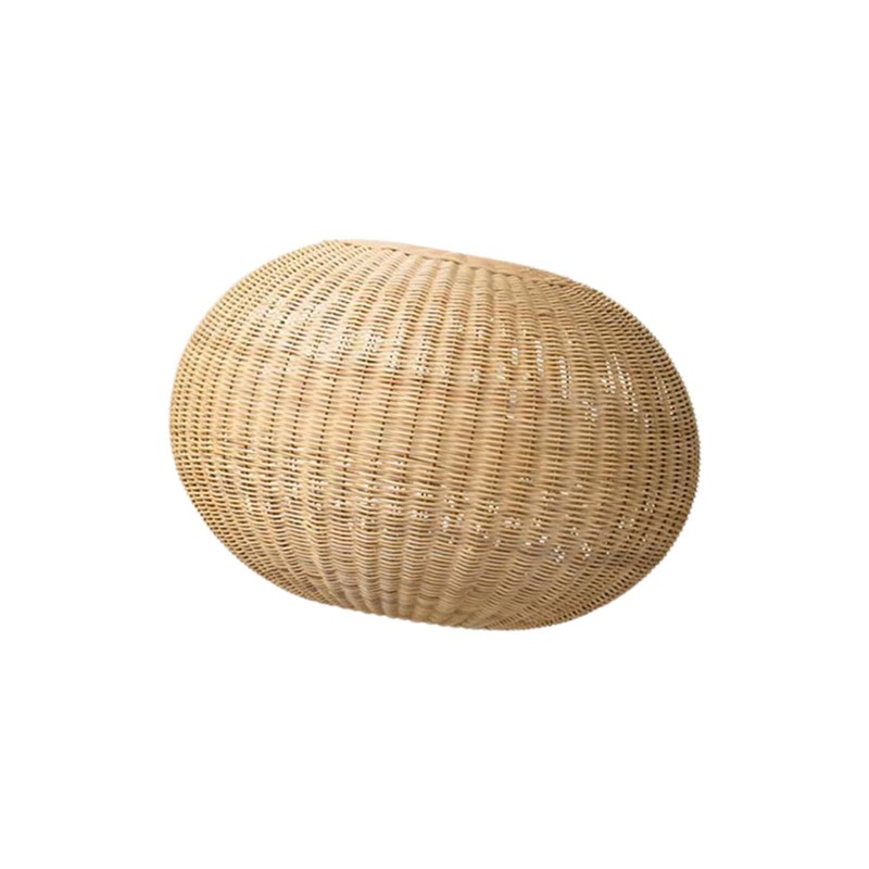 Ronyme Woven Rattan Lampshade Chandelier Lamp Cover for Living Room