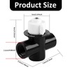 1/2-Inch R172086 Control Valve, Chlorine Valve Compatible with Pentair Rainbow
