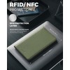 VULKIT Cartera Porta Pasaporte Billetera de Viaje con Bloqueo RFID