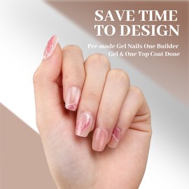 3 Packs Bling Coffin Press on Nails Y2K Short Square Fake Nails with Vivid Color Fashion Glossy Gel Acrylic Reusable UV Finish Full Cover Stick on Nails for Women Girls Pink S/M/L 30 PCS