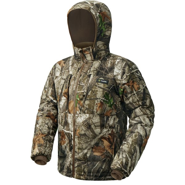 TIDEWE Hunting Jackets for Men, Silent Hunting Coat with 220G