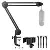 iQlQPQ Microphone Boom Arm, Heavy Duty Boom Arm Mic Stand