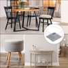 sourcing map Chair Leg Floor Protectors, 8Pcs Square PVC &