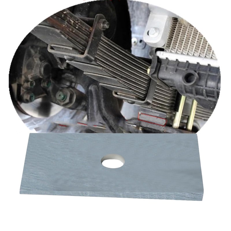 2.5°Steel Degree Shims - Universal Suspension Axle Shims，Set of 2，Silver