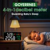 Decibel Sound Meter LED Screen Brightness Adjustment 30-130dBA Sound Level