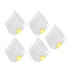 5Pcs Grain Sealed Storage Bag Reusable Transparent Grain Storage Bag