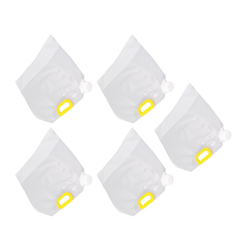5Pcs Grain Sealed Storage Bag Reusable Transparent Grain Storage Bag
