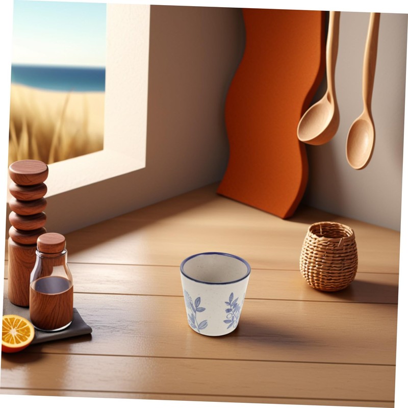 GLEAVI Japanese Ceramic Tea Cups Set Sturdy Matcha Drinkware for
