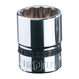 Kyoto Tool (KTC) NB3-7/16W Nepros Socket, 12 Angle, Standard: 7/16 inches (23 mm) x Insertion Angle: 0.4 inches (9.5 mm)