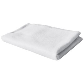 EXNER Polar Fleece Blanket 130 x 160 cm White