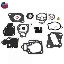 Unbranded Carburetor Carb Rebuild Kit FITS Mercury Mariner MANY 6 8 9.9 10 15,20 & 25 HP
