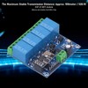 Eujgoov 4-Channel WiFi Smart Home Relay Module with Remote Switch