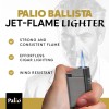 Palio Ballista Jet-Flame Cigar Lighter, Cigar Smoking Reliable Flame, Gunmetal