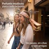 Set de 4 Bufandas Satinadas Bohemias para Mujer, Accesorios Elegantes