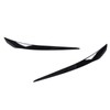 2 Pcs Headlight Eyebrow Headlamp Eyelid Cover Trim Frame Decal