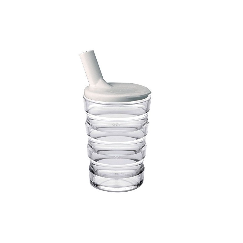 SP Ableware 745910000 Sure Grip Cup with Lid, Clear