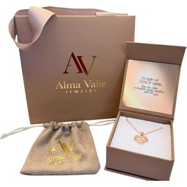 Collar para Mujer Corazón Infinito Plata 925 con Baño de Oro Rosa de 18k y Zirconia Cúbica – Collares para Mujer Elegantes, Dije de Corazón Ideal para Regalos 14 de Febrero, Aniversarios, Mamá, Novia