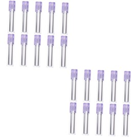 Healeved 2 Sets 10pcs Hydrating Lip Oil Vials Refillable Bottle with Smooth Ball Leakproof Cap Perfect for Sisters Gf Mom Teacher