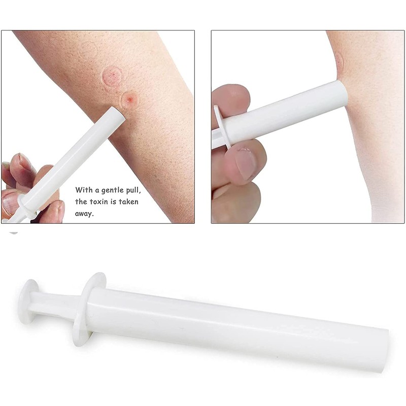 Finever Mosquito Bee Bug Sting Bite Kit Suction Tool Safety