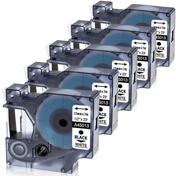 Replace DYMO Label Maker Refills D1 Label Tape 45013 S0720530