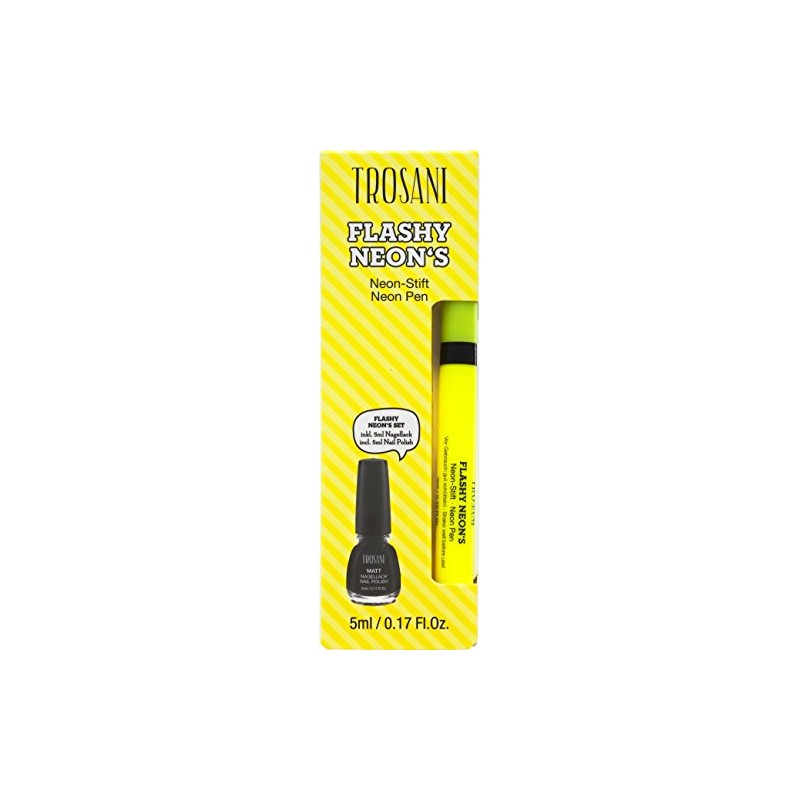 Trosani Flashy Neon Set Yellow Pack of 1