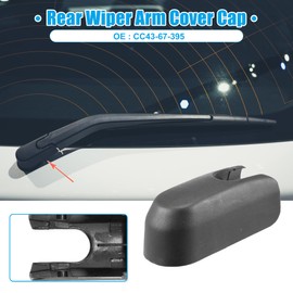 ACROPIX Rear Wiper Arm Nut Cover Cap for Mazda Compatible with CX-9 Black 1pcs