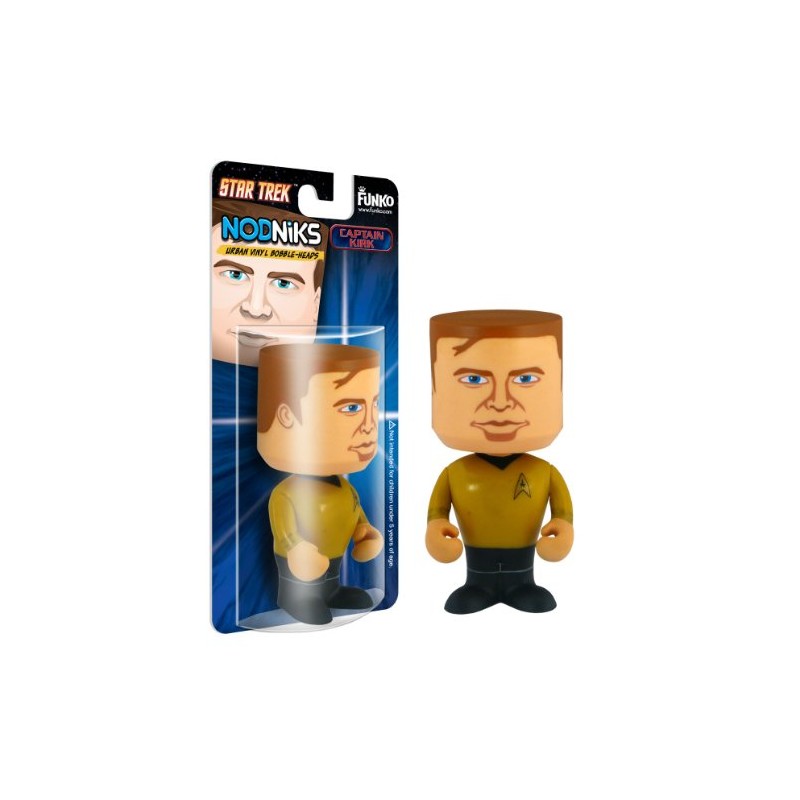 STAR TREK - Bobble Head Figurine Captain Kirk Nodnik 10