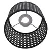 PE Lamp Shade Hollow Carved Lampshade Modern Style Compatible with