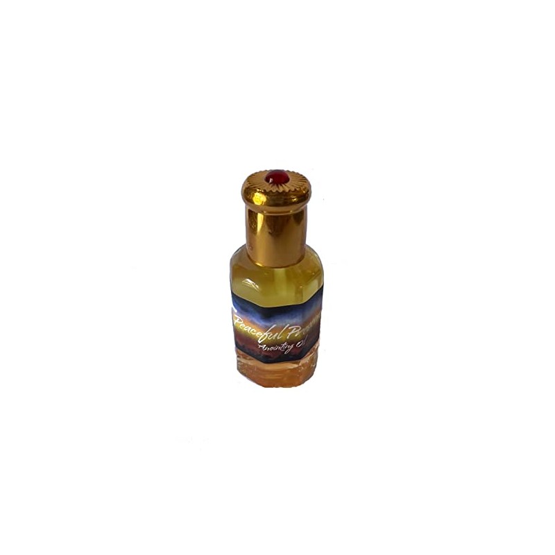 Peaceful Presence Anointing Oil 1/3 oz Bottle with Gold top