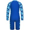 TFJH E Boys Long Sleeve Swimsuits UPF 50+ Rash Guard